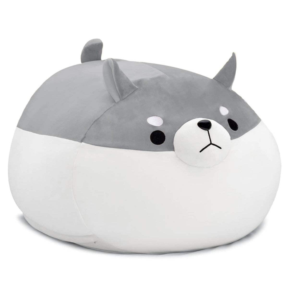 Stuffed Animal Storage Bean Bag Chair Cover for Kids Black Cat Beanbag Chair for Girls Large Size Toy Organizer Cover Only Without Filling