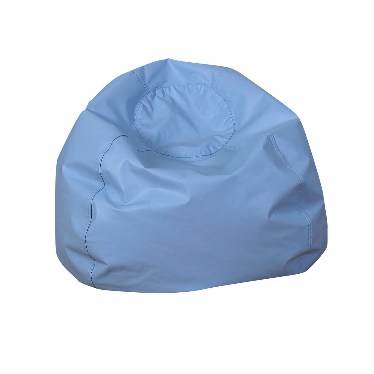 Children's Factory 26" Round Bean Bag, Bean Bag Chair with Water-Resistant Cover for Kids, Flexible Seating for Classroom Elementary, Easy to Clean, Rainbow