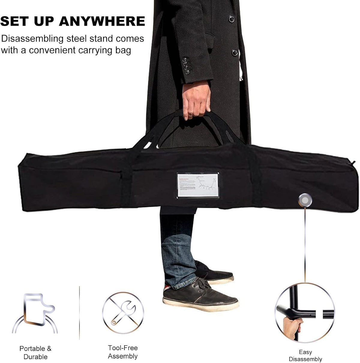 SZHLUX Hammock with Stand for Outside,Hamaca Con Base