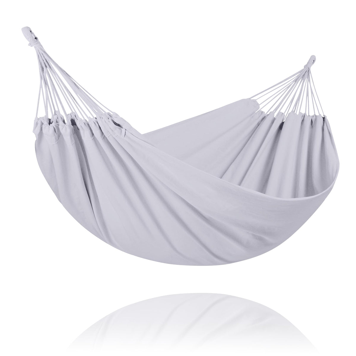 SUNCREAT Long Replacement Hammock Two Person for Stand, Blue White Stripes