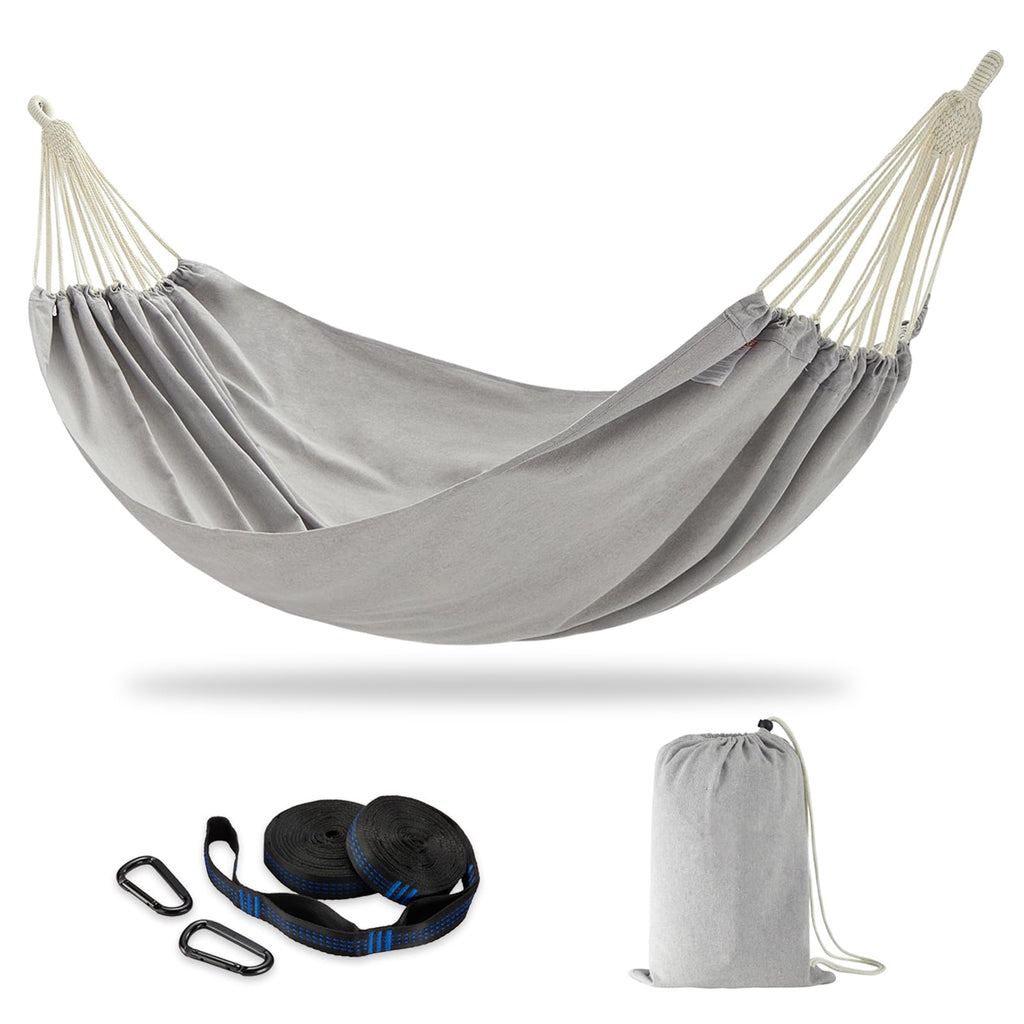 Brazilian Double Hammock with Tree Straps, Extra Large, 450 lbs Capacity