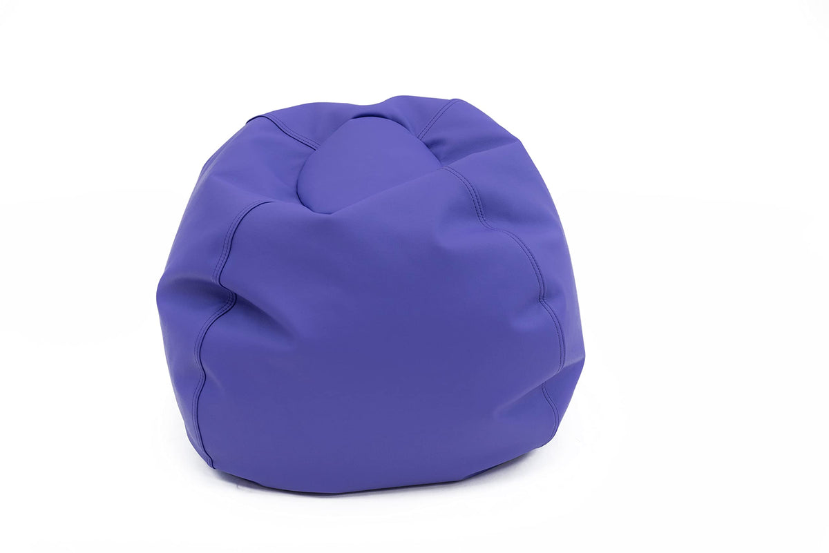 Children's Factory 26" Round Bean Bag, Bean Bag Chair with Water-Resistant Cover for Kids, Flexible Seating for Classroom Elementary, Easy to Clean, Rainbow