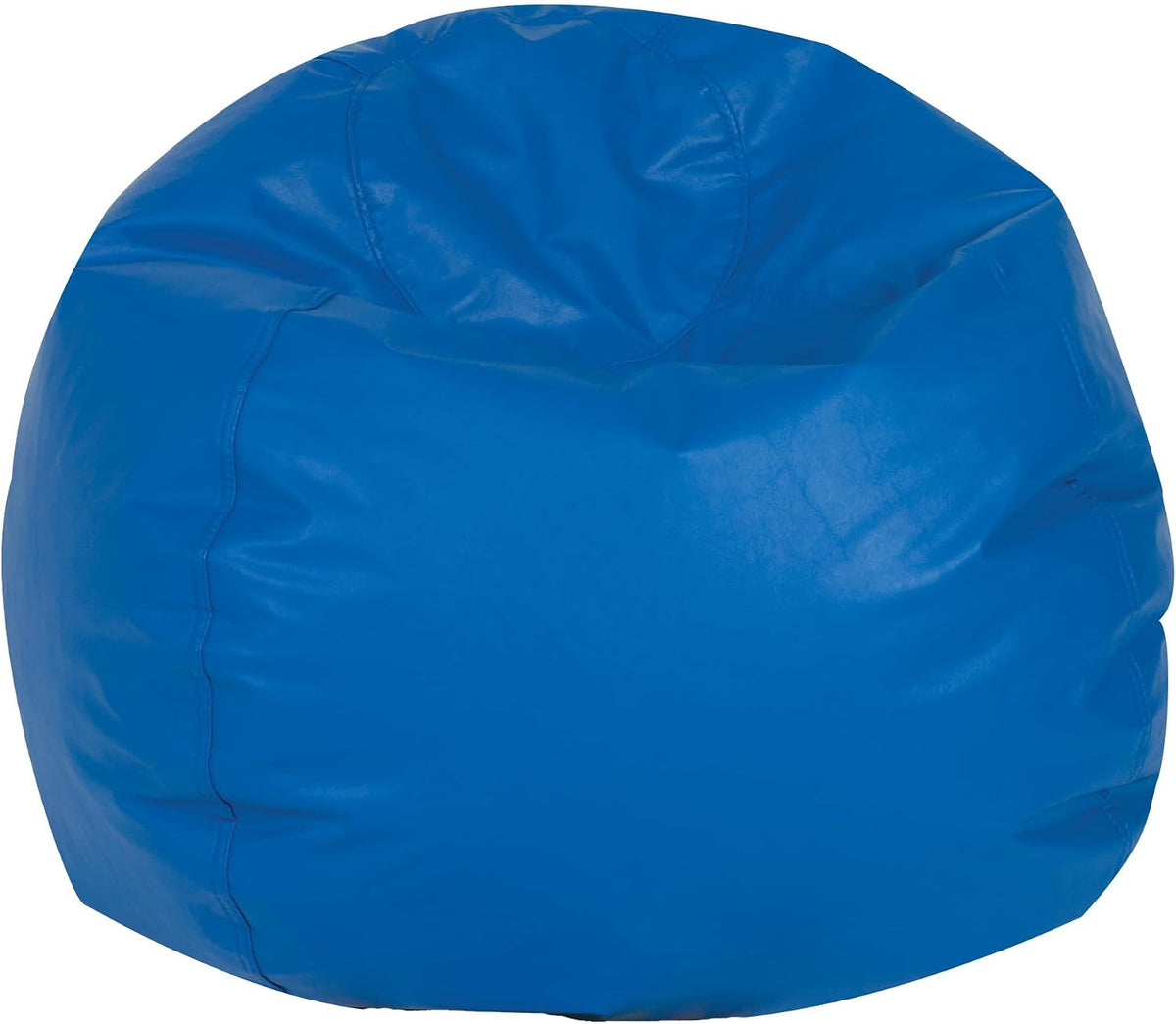 Children's Factory 26" Round Bean Bag, Bean Bag Chair with Water-Resistant Cover for Kids, Flexible Seating for Classroom Elementary, Easy to Clean, Rainbow