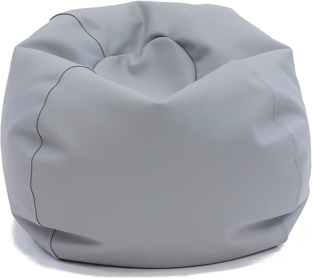 Children's Factory 26" Round Bean Bag, Bean Bag Chair with Water-Resistant Cover for Kids, Flexible Seating for Classroom Elementary, Easy to Clean, Rainbow