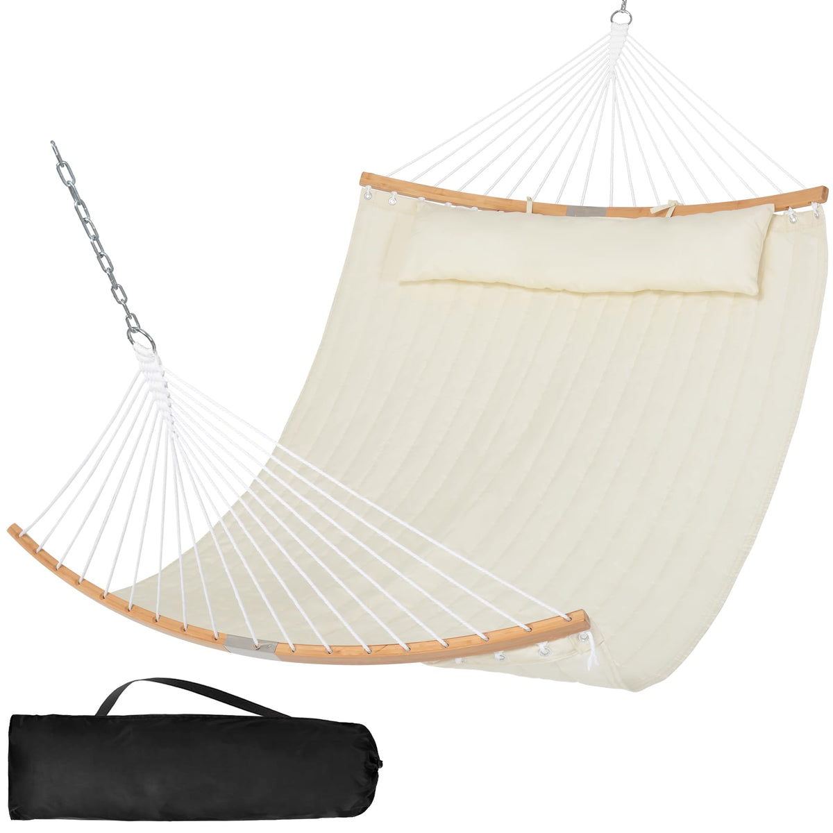 SUNCREAT Hammocks Hanging Tree Hammock for Outdoor, Large Replacement Hammock for Stand, Navy Blue