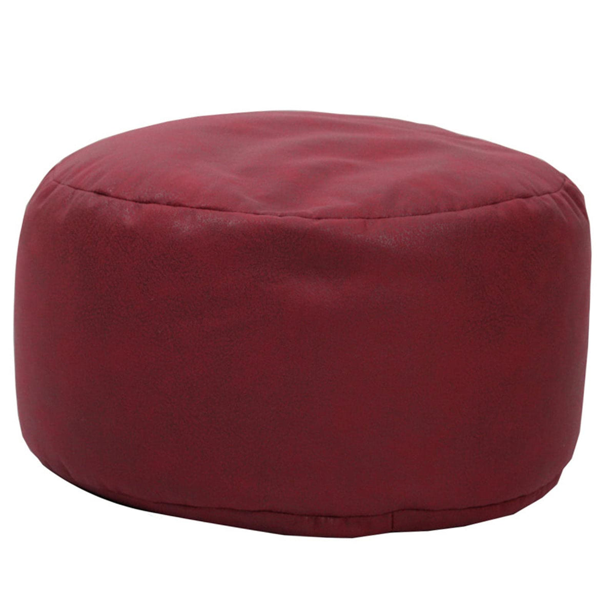 Kids Storage Bean Bag Chair Cover Waterproof Stuffable Zipper Beanbag Chair for Children Adults Dorm Room (Red)