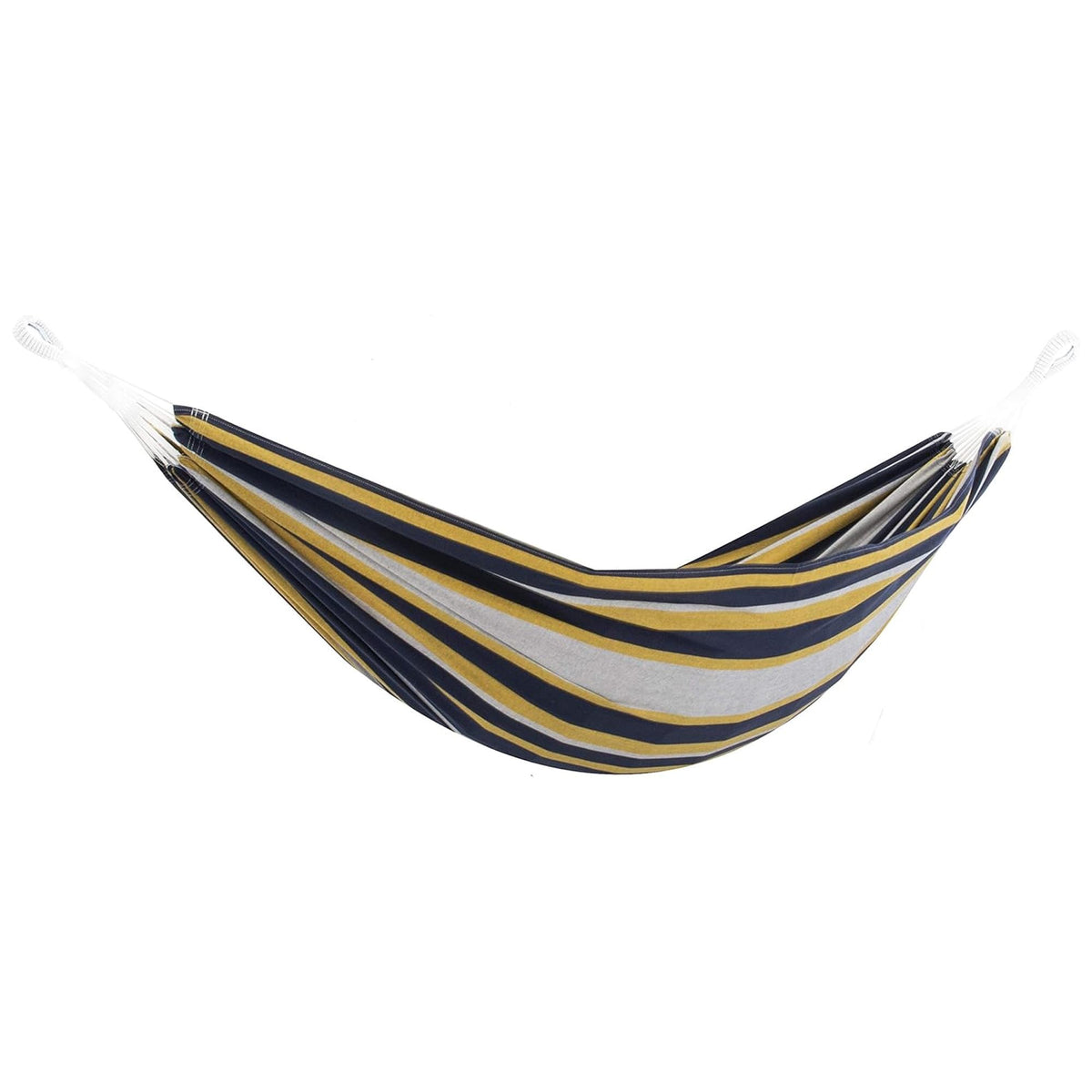 Vivere Brazilian Style Double Outdoor Cotton Hammock with Carry Bag, Cayo Reef