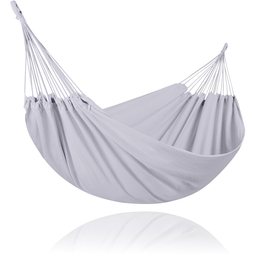 SUNCREAT Long Replacement Hammock Two Person for Stand, Blue White Stripes