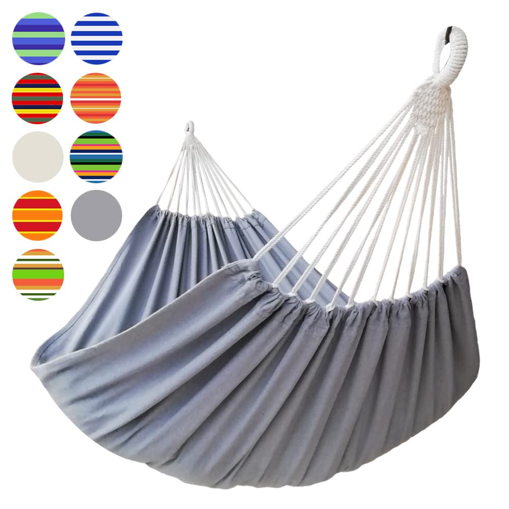 GOCAN Hammock Double 2 Person Extra Large Fabric Size 220 x 150cm