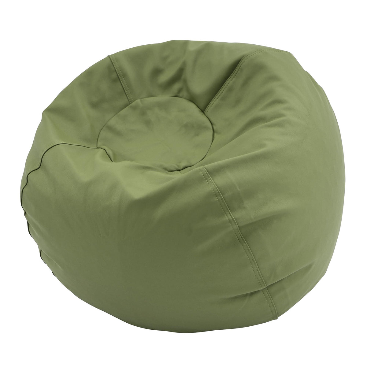 Children's Factory 26" Round Bean Bag, Bean Bag Chair with Water-Resistant Cover for Kids, Flexible Seating for Classroom Elementary, Easy to Clean, Rainbow