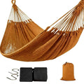 WjrnlfdHammock 79 * 59in550lbs 2Person Cotton Rope Outdoor Camping Hammock