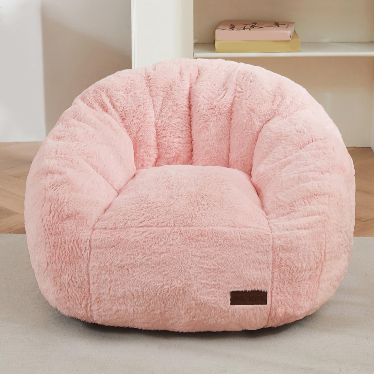 MAXYOYO Bean Bag Chair for Kids, Shell Shaped Bean Bag Sofa Floor Sofa
