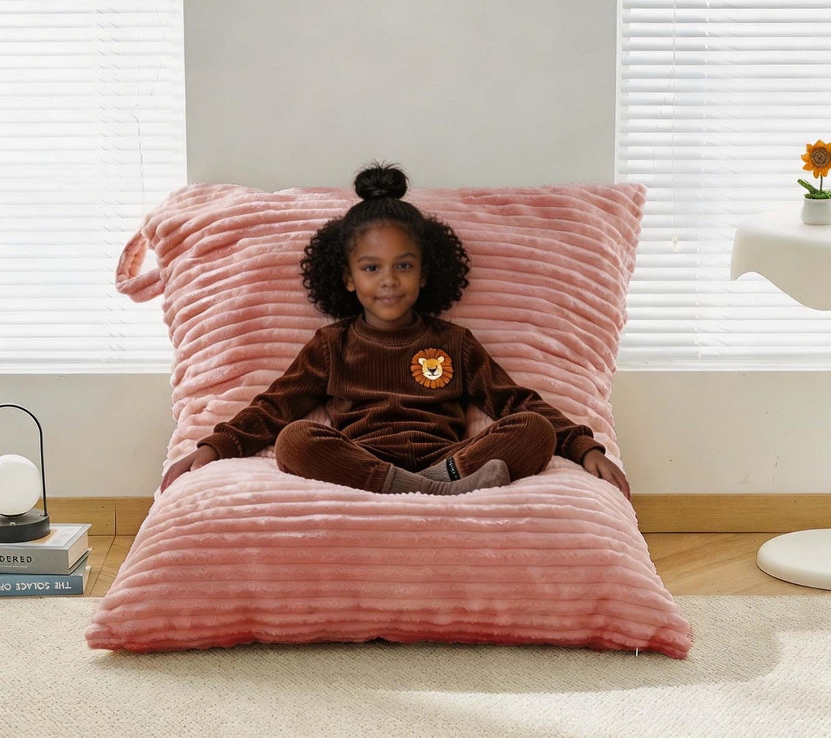 Stuffed Animal Storage Bean Bag Chair Cover (No Filler) Washable