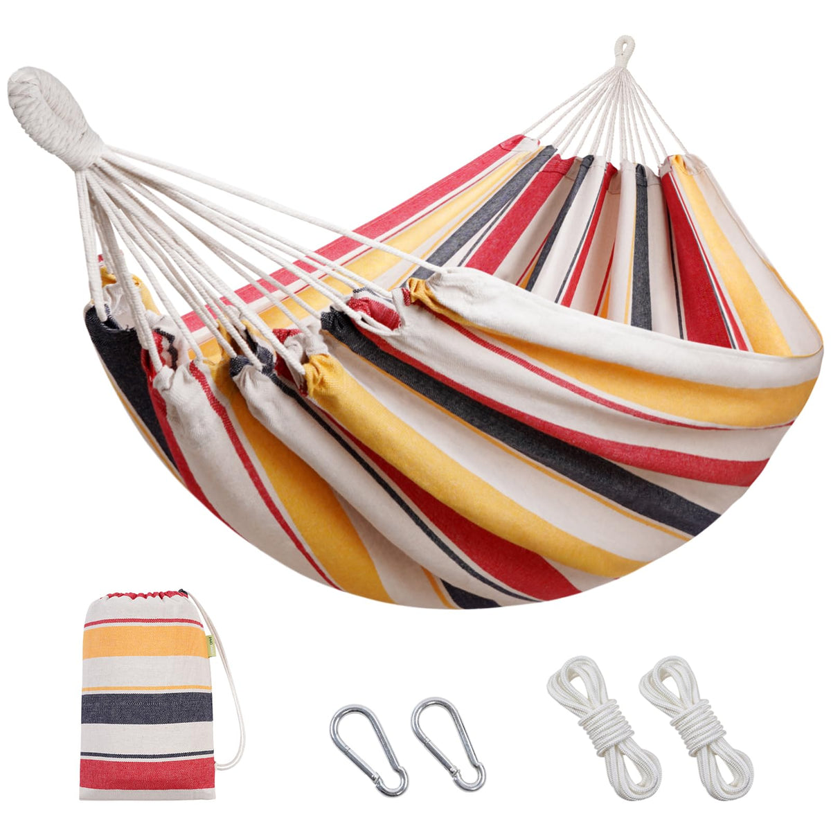 INNO STAGE Extra Large Double Hammock with Tree Straps, Carry Bag