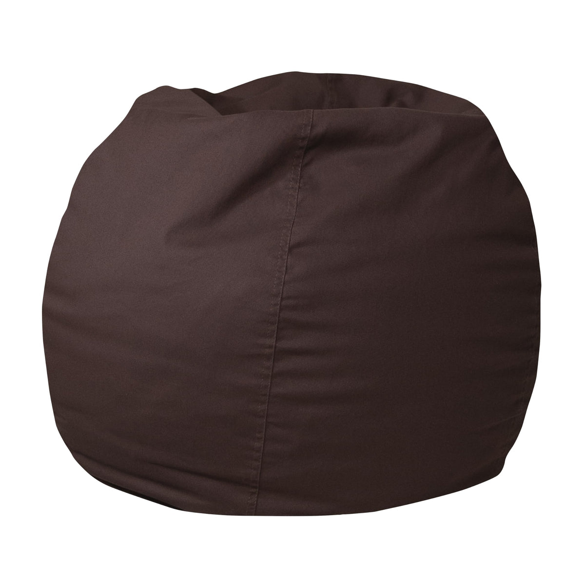 Flash Furniture Faux Sherpa Small Refillable Bean Bag Chair, Natural