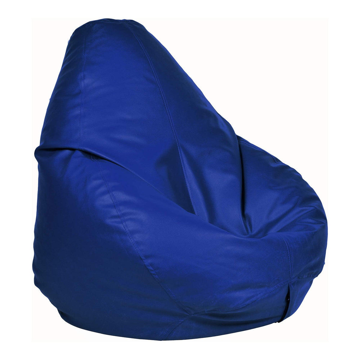 Ample Decor Bean Bag Cover (Filler Not Included), Plush Toys Storage Soft Leatherette, Durable Construction Sturdy Zipper, Ideal for Children and Teenagers - Yellow