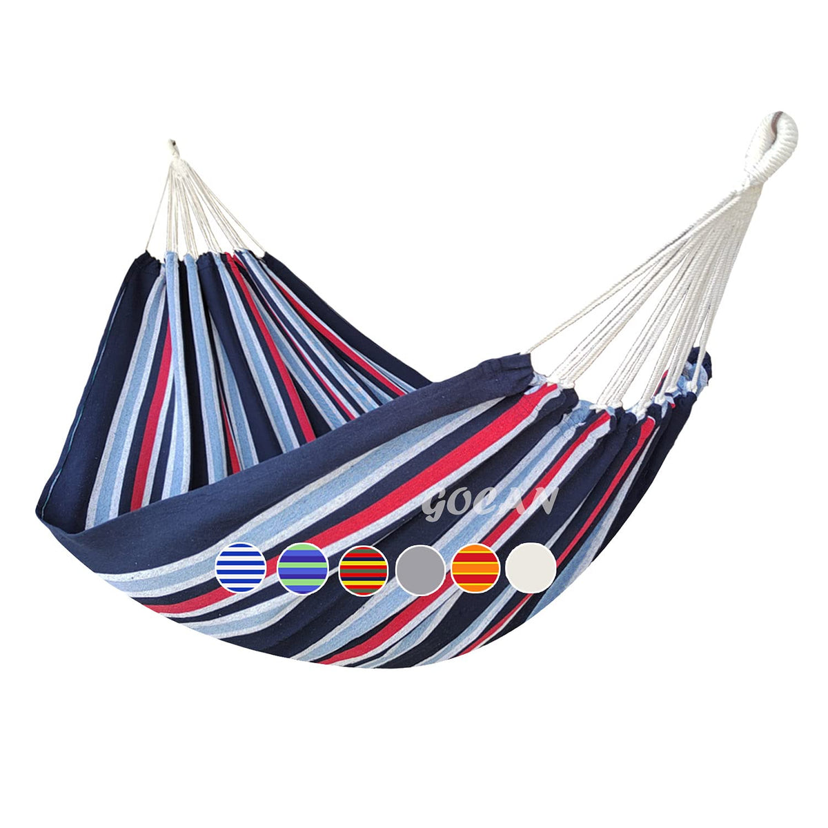 GOCAN Hammock Double 2 Person Extra Large Fabric Size 220 x 150cm