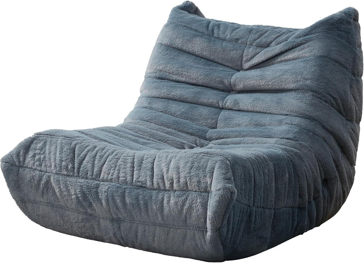 Hobestluk Kids Bean Bag Chair Fluffy Beanbag Couch with Spaciuos Design