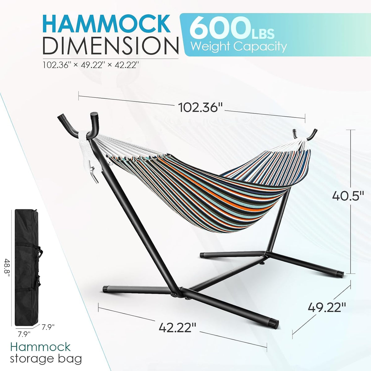 Hammock with Stand for Outside