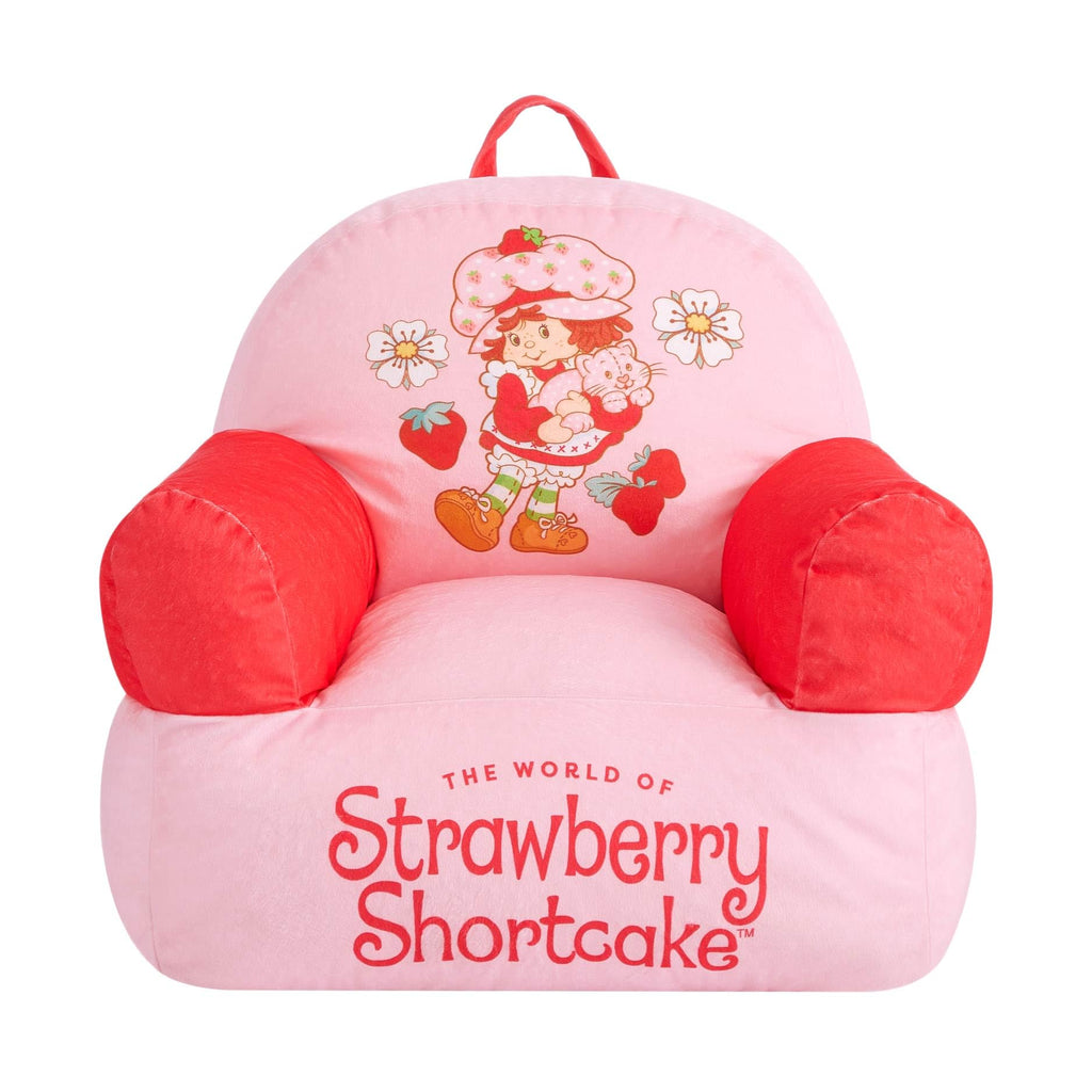 Disney Winnie the Pooh Kids Sofa Bean Bag Armchair, Soft Plush Lounge Chair for Bedroom or Playroom