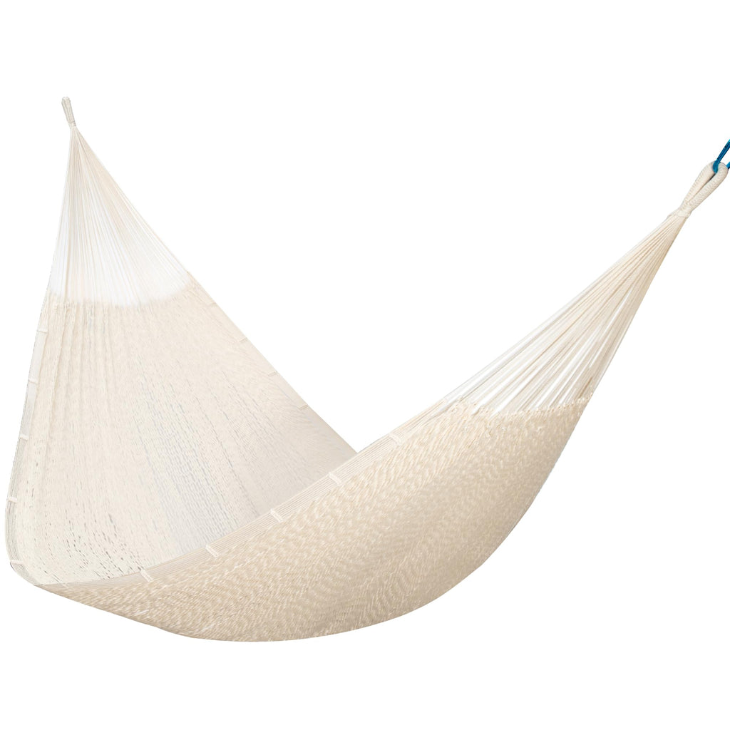 PNAEUT Handwoven Rope Mayan Hammock for Outside, 600 lbs Capacity
