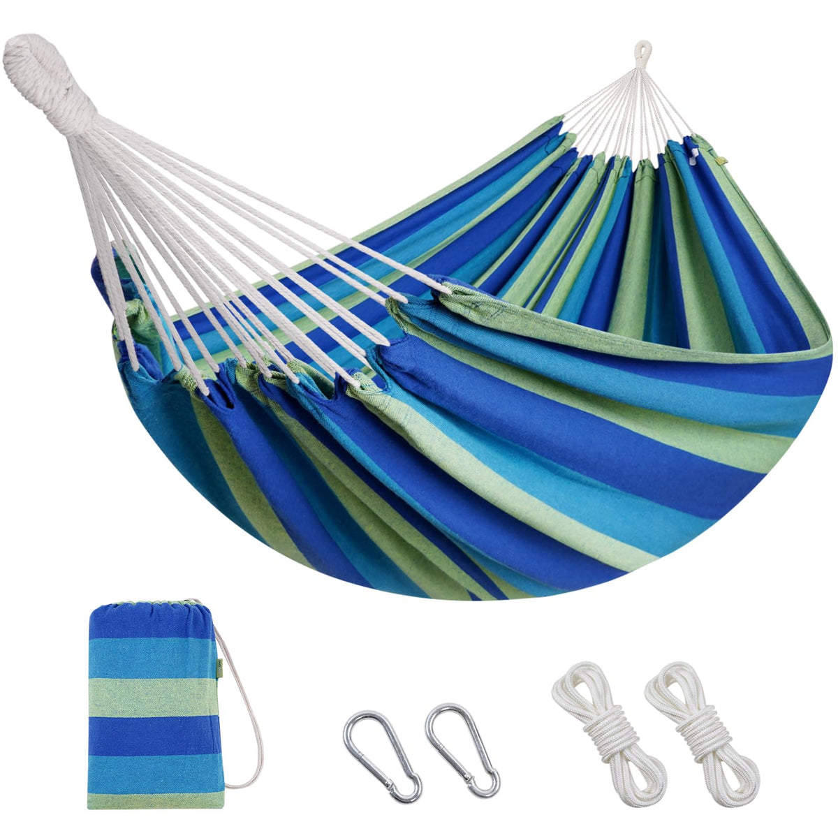 INNO STAGE Extra Large Double Hammock with Tree Straps, Carry Bag