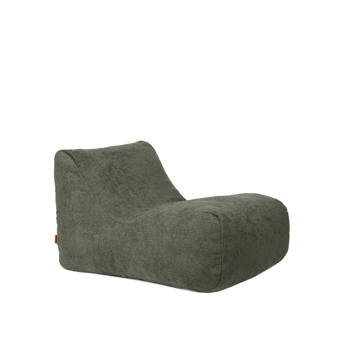 Big Joe Modora Kids Bean Bag Lounger, Chestnut Vegan Suede