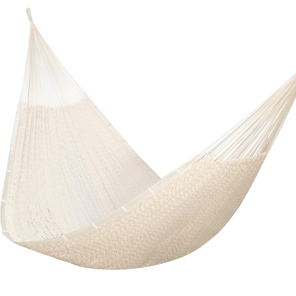 PNAEUT Handwoven Rope Mayan Hammock for Outside, 600 lbs Capacity