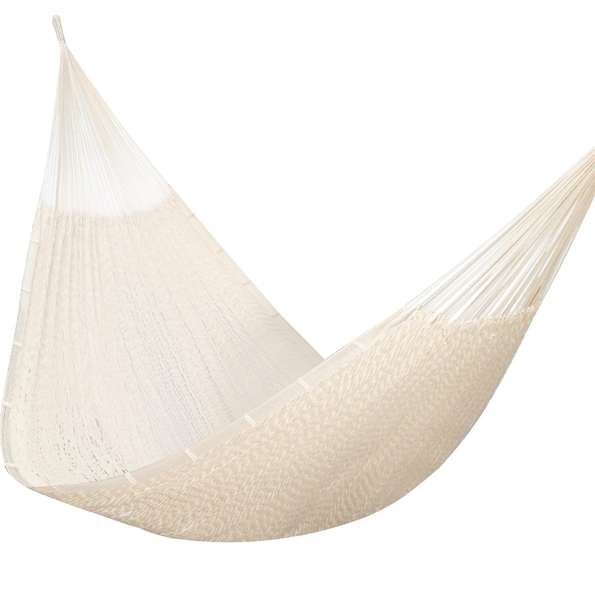 PNAEUT Handwoven Rope Mayan Hammock for Outside, 600 lbs Capacity