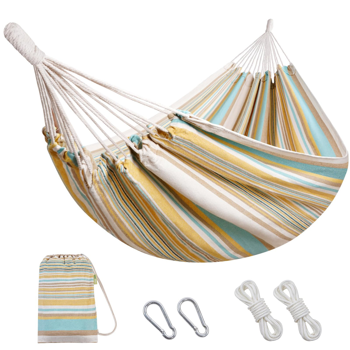 INNO STAGE Extra Large Double Hammock with Tree Straps, Carry Bag