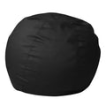 Flash Furniture Faux Sherpa Small Refillable Bean Bag Chair, Natural