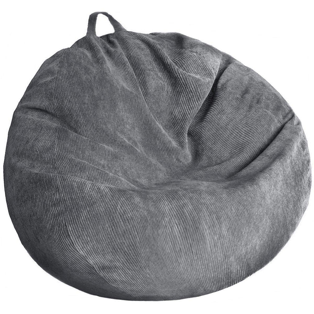 Stuffed Animal Storage Bean Bag Chair Cover (No Filler) Washable