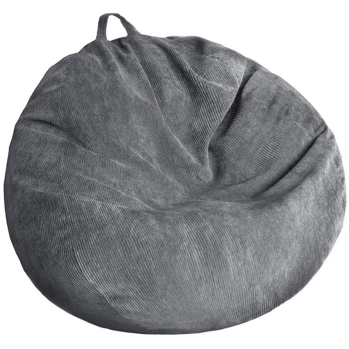 Stuffed Animal Storage Bean Bag Chair Cover (No Filler) Washable