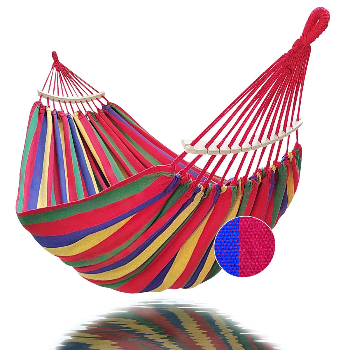 GOCAN Hammock Double 2 Person Extra Large Fabric Size 220 x 150cm