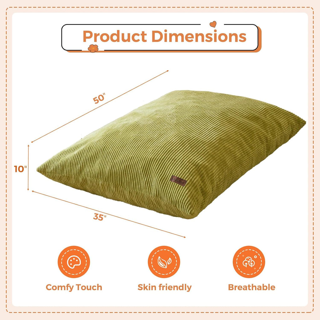 MAXYOYO 3 in 1 Kids Bean Bag Chair, Comfy Floor Sofa with Removed Cover