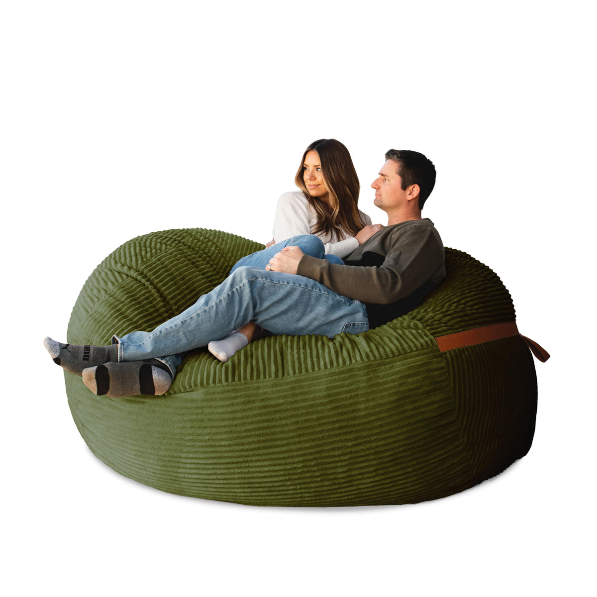 Big Joe Turnabout 3-in-1 Convertible Kids Bean Bag Chair, Midnight Blue