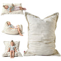 YuppieLife 3-in-1 Kids Bean Bag Sofa Bed – Cozy Floor Chair for Reading
