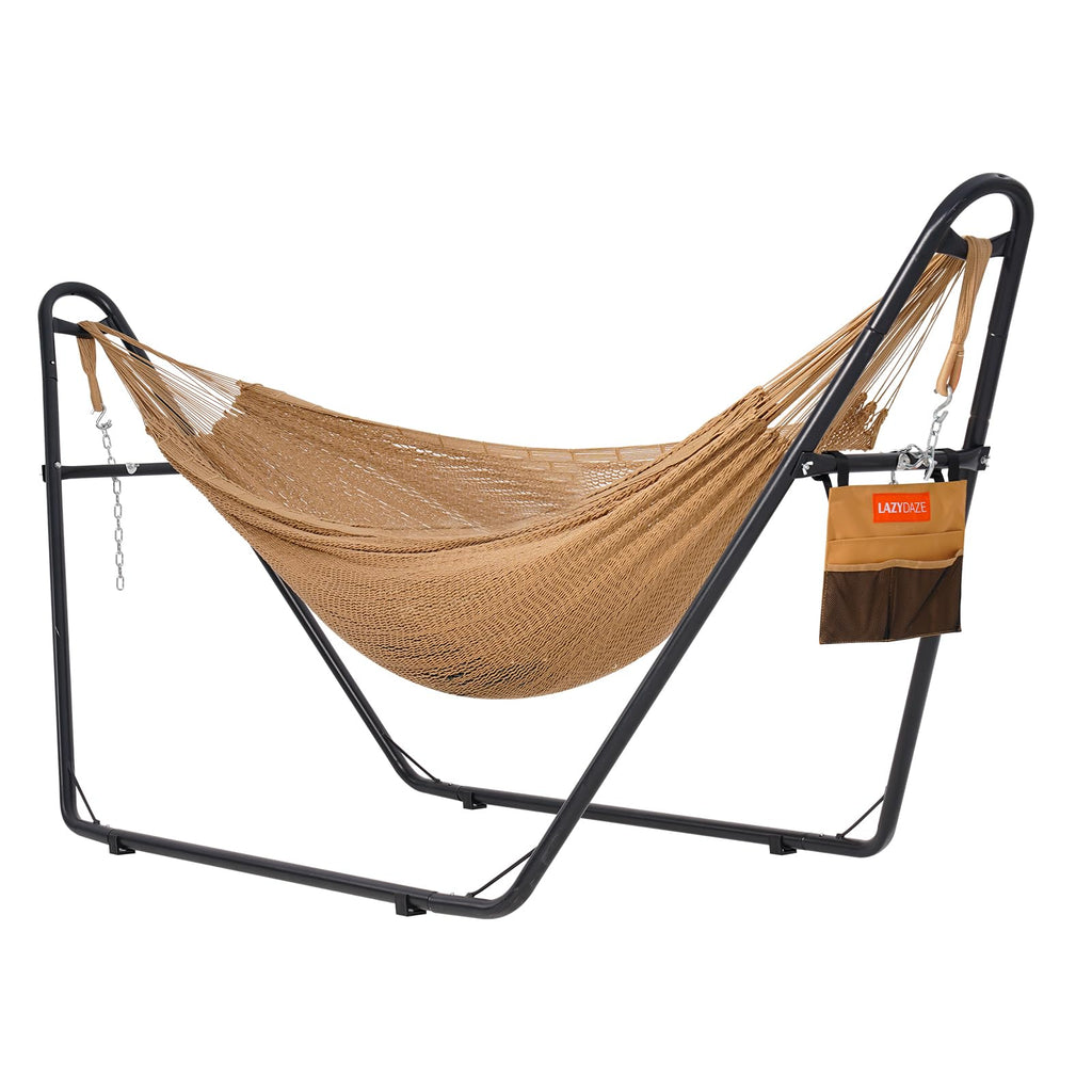 Lazy Daze Mayan Hammock with Heavy Duty Steel Stand