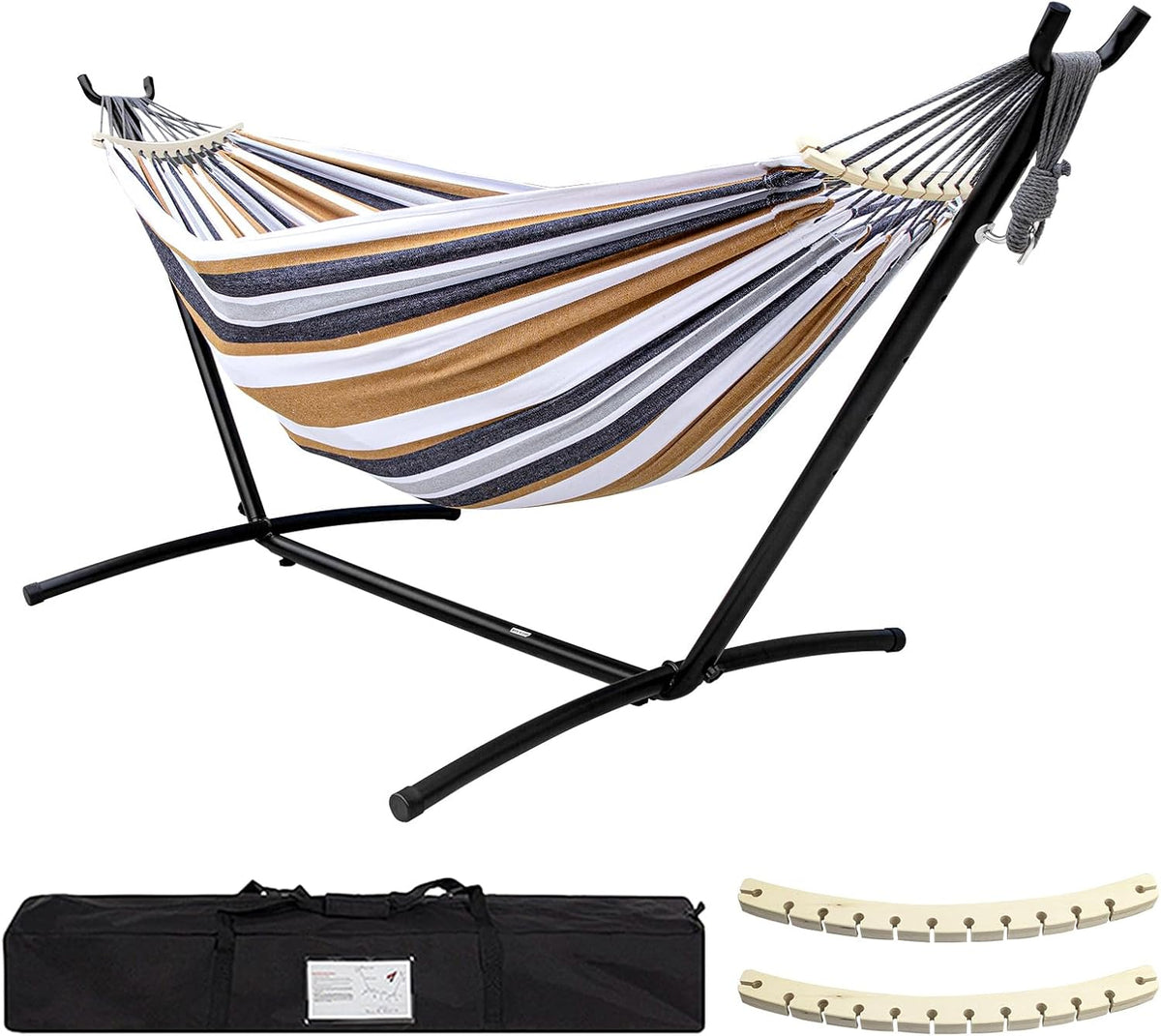 SZHLUX Hammock with Stand for Outside,Hamaca Con Base
