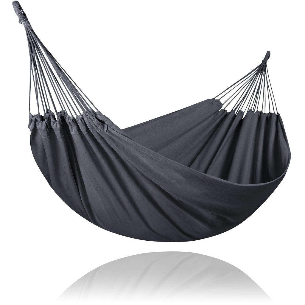 SUNCREAT Long Replacement Hammock Two Person for Stand, Blue White Stripes