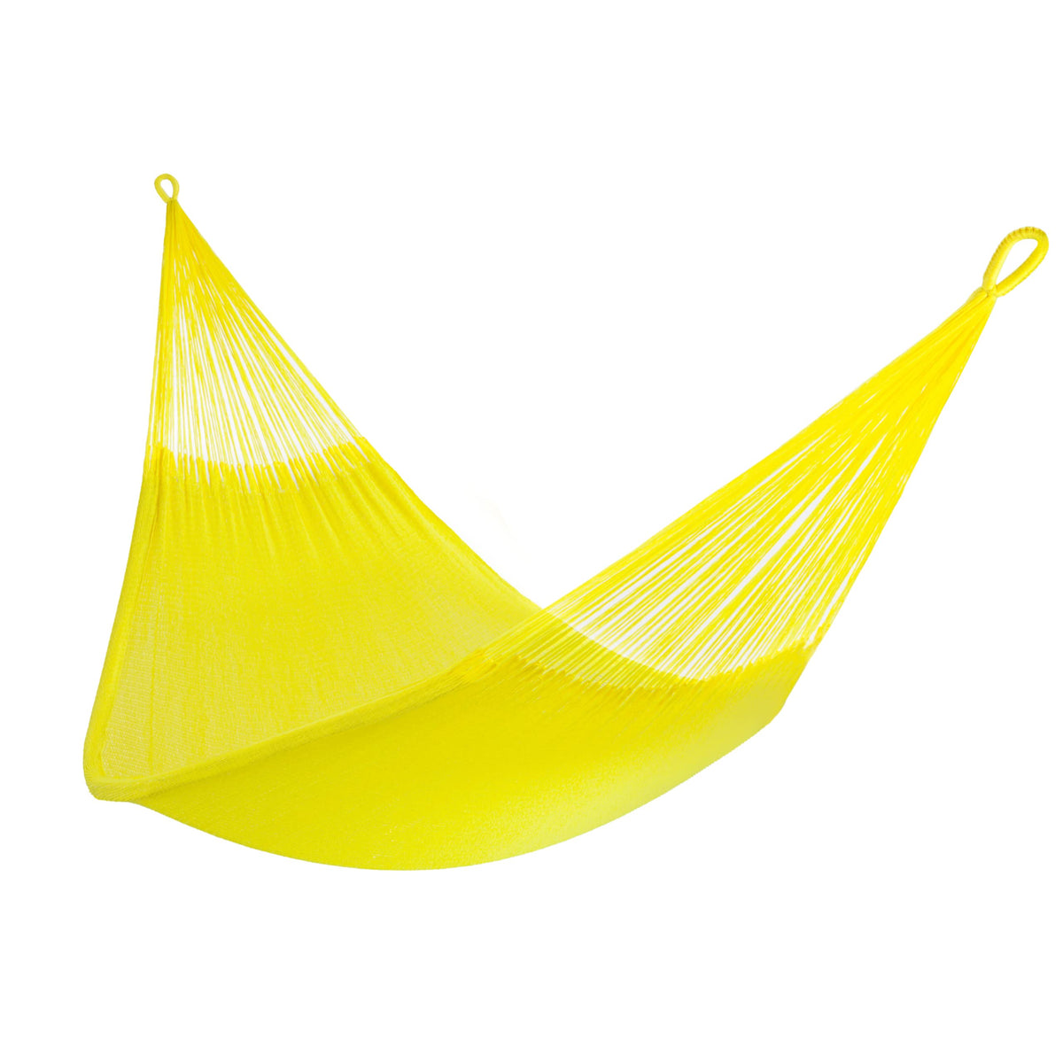 Handwoven Hammock by Yellow Leaf Hammocks - Double Size, Fits 1-2 PPL, 400lb max - Weathersafe, Super Strong, Easy to Hang, Ultra Soft, Artisan Made - Color: Grey