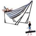 Portable Hammock with Stand for Outside or Inside,No Tree Required