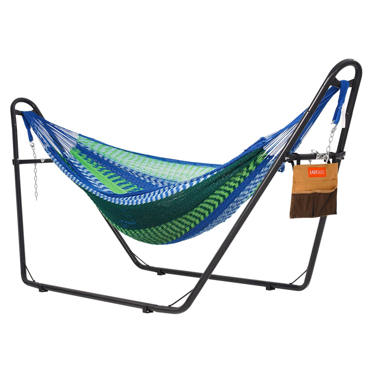 Lazy Daze Mayan Hammock with Heavy Duty Steel Stand