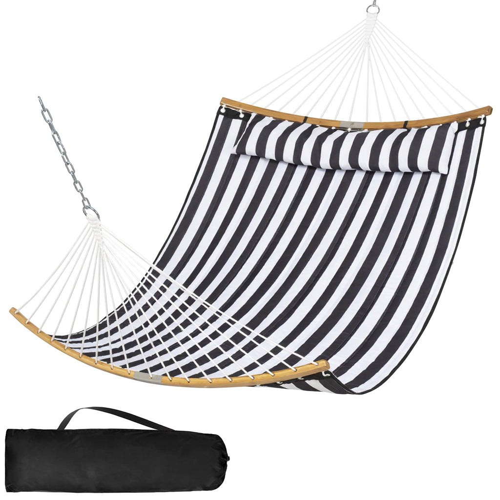 SUNCREAT Hammocks Hanging Tree Hammock for Outdoor, Large Replacement Hammock for Stand, Navy Blue