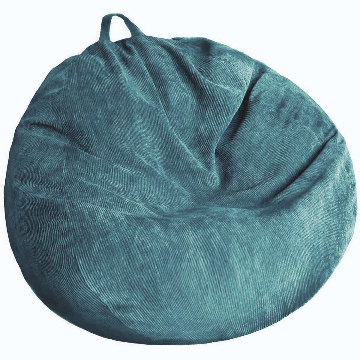 Stuffed Animal Storage Bean Bag Chair Cover (No Filler) Washable
