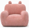 Kids Bean Bag Chair Sofa with Filler Stuffed Filling Memory Foam Lazy Comfy Chairs Boys Girls Gaming Reading Relaxing Cute Living Room Bedroom Cozy Pocket Floor Relaxing Sofa