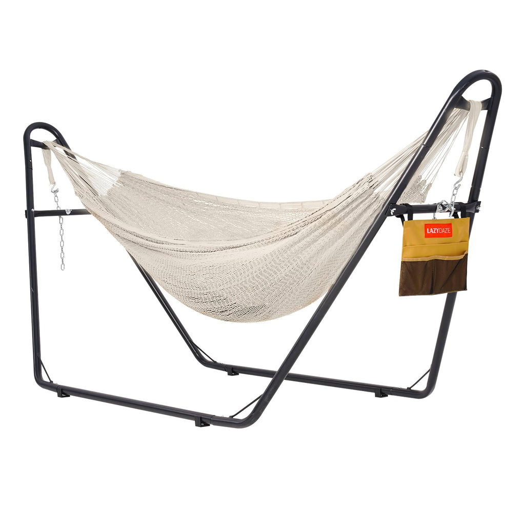 Lazy Daze Mayan Hammock with Heavy Duty Steel Stand
