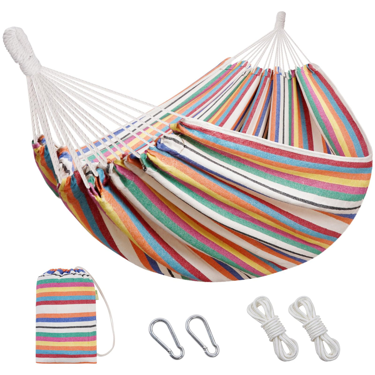 INNO STAGE Extra Large Double Hammock with Tree Straps, Carry Bag