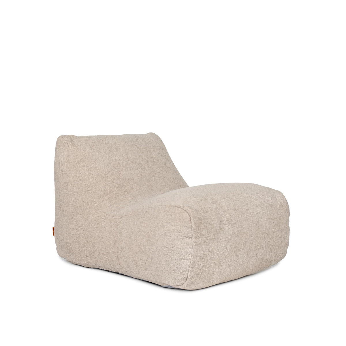 Big Joe Modora Kids Bean Bag Lounger, Chestnut Vegan Suede