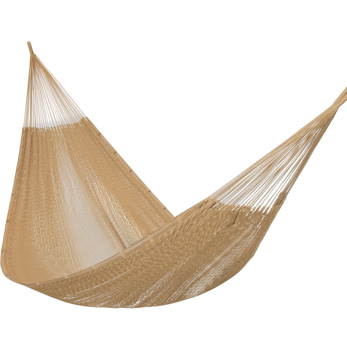 PNAEUT Handwoven Rope Mayan Hammock for Outside, 600 lbs Capacity